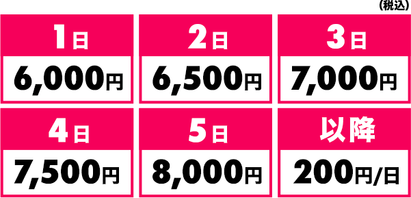 料金表